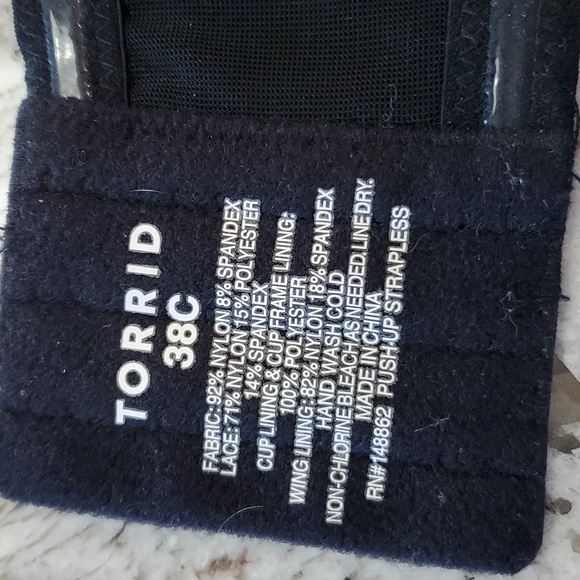 Torrid Black Strapless Bra - Picture 7 of 15